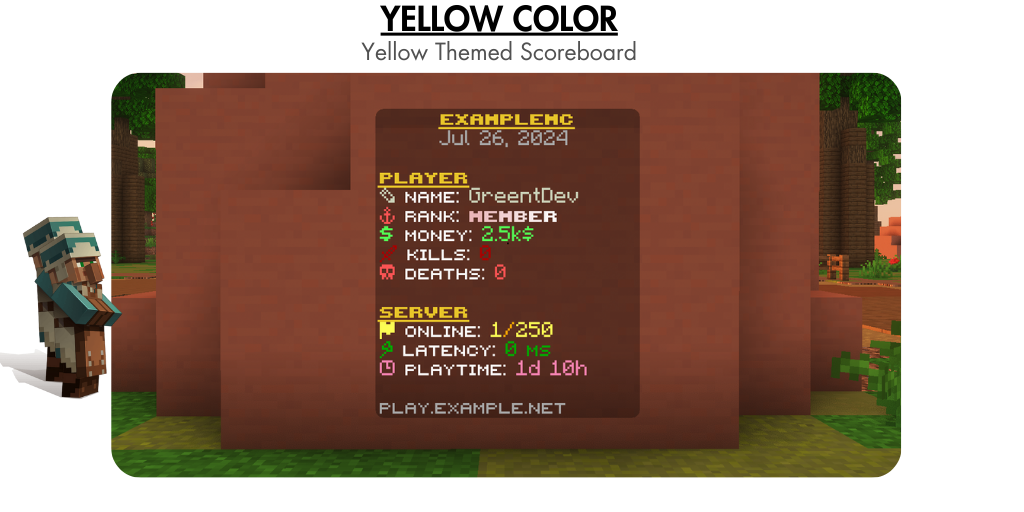 SternalBoard Configuration | 4 Colors