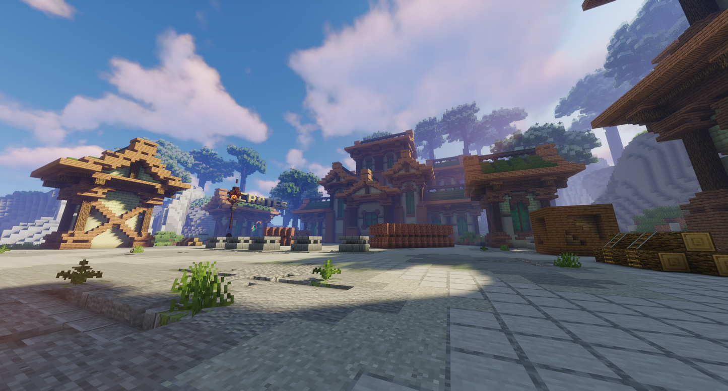 Green Medieval Village