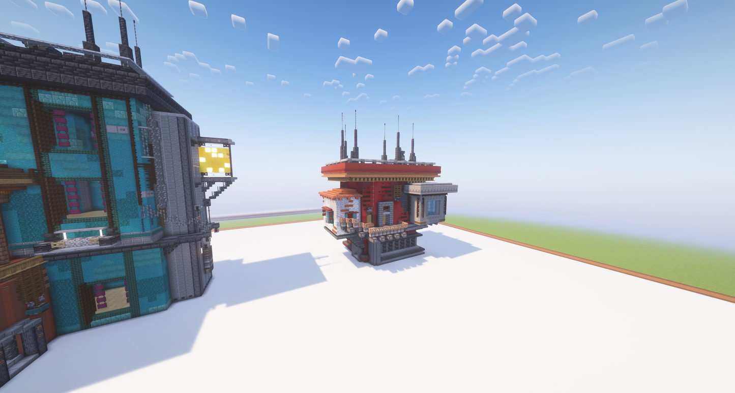 Grand Structures: Cyber Punk Theme