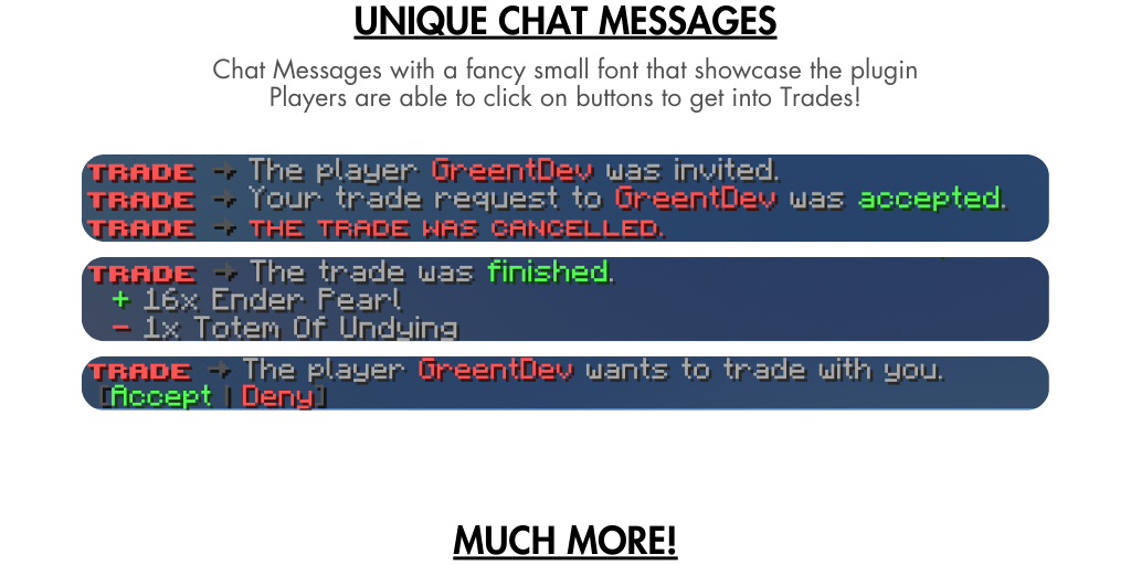 TradeSystem | Plugin Configuration