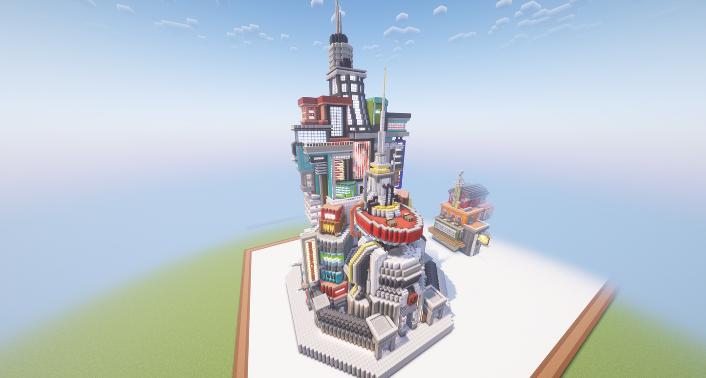 Grand Structures: Cyber Punk Theme