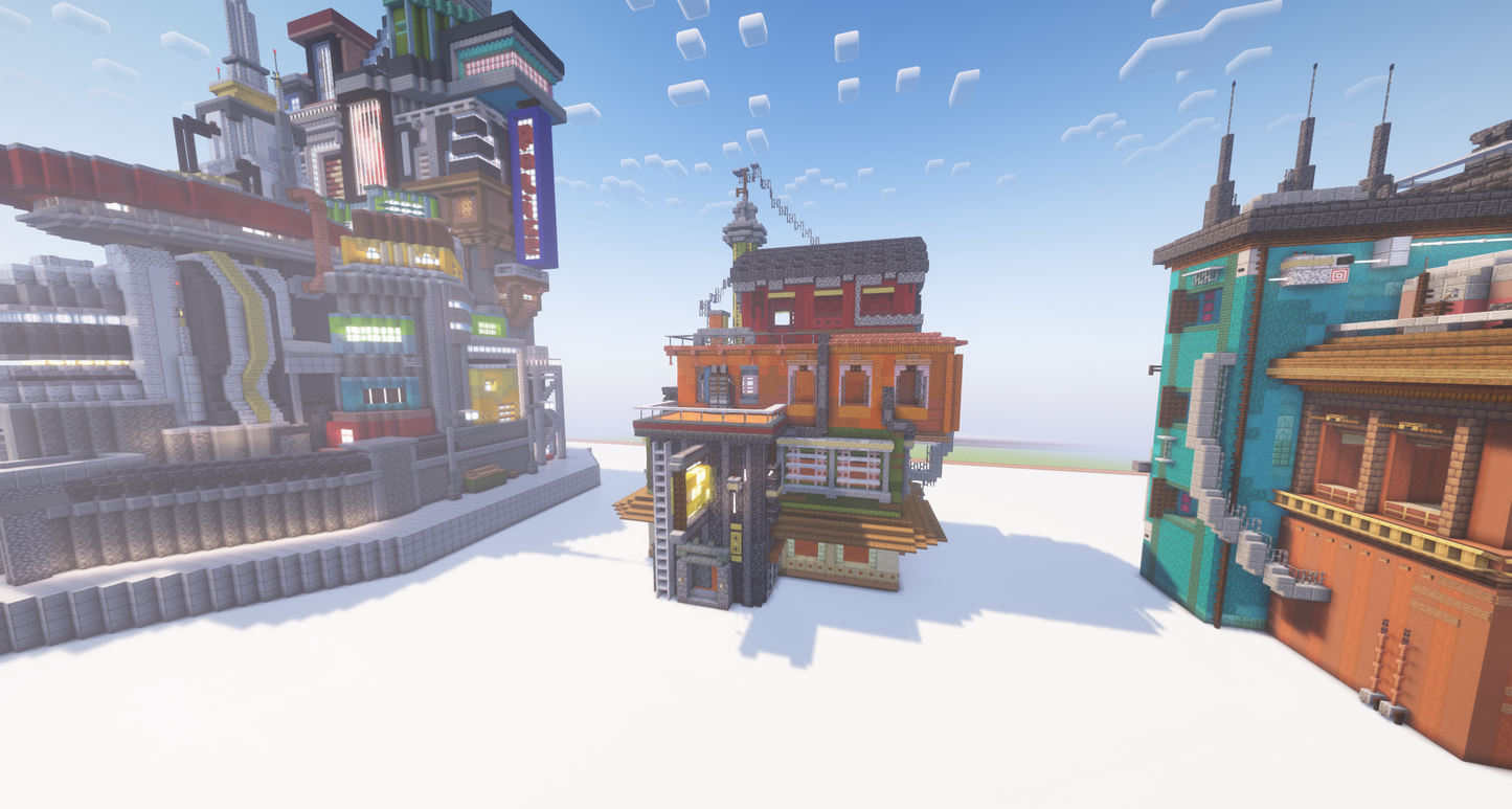 Grand Structures: Cyber Punk Theme