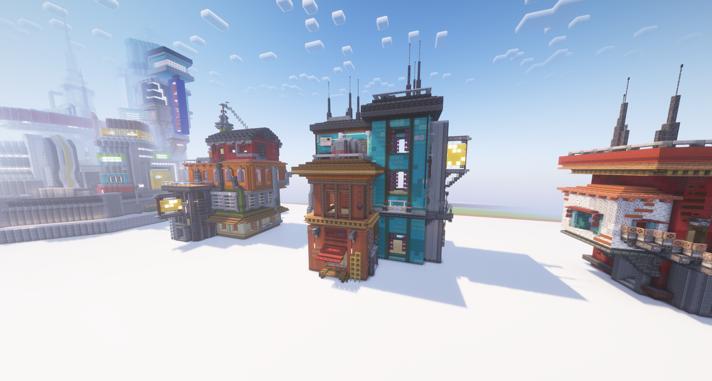 Grand Structures: Cyber Punk Theme