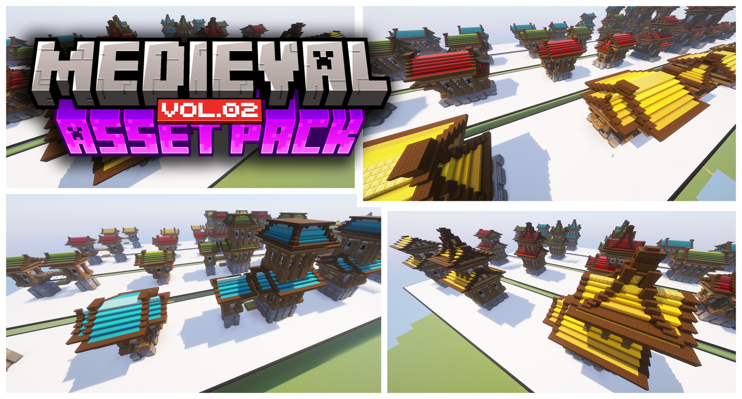 Medieval House Asset Pack Vol.02