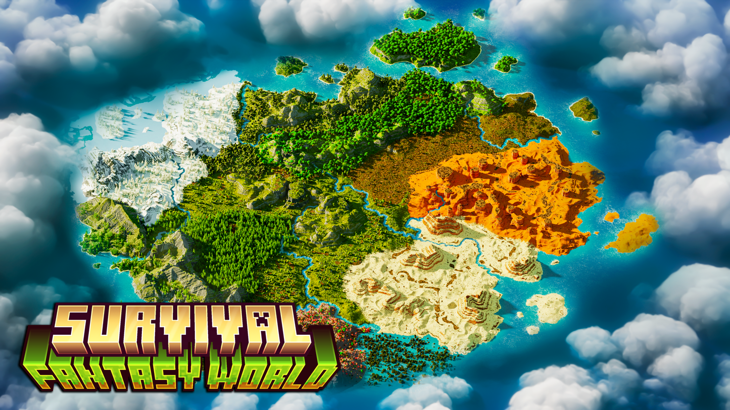 Survival Fantasy World - 4000x4000