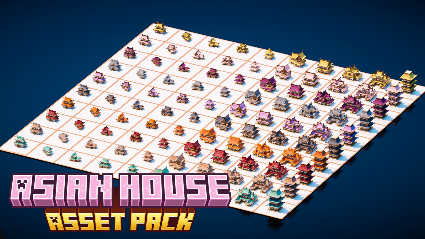 Asian House Asset Pack